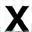 X (formerly Twitter) icon
